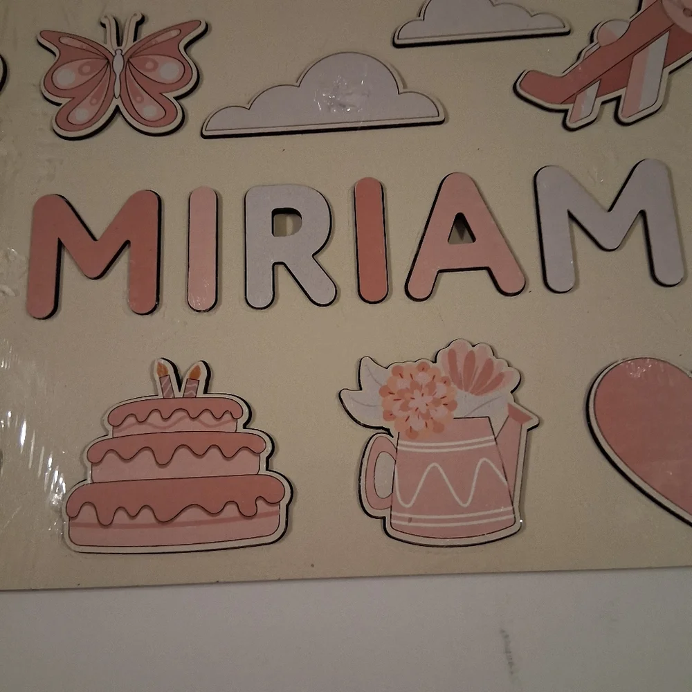 Miriam Name Wooden Puzzle